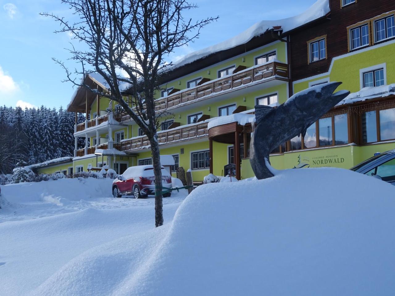 Gasthof-Pension Nordwald Harbach  Exterior foto