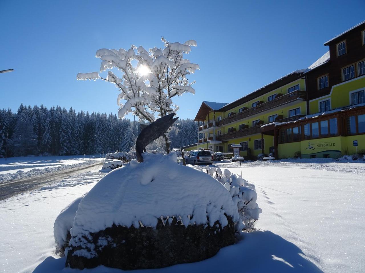 Gasthof-Pension Nordwald Harbach  Exterior foto